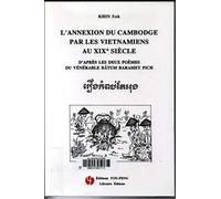 L'annexion Du Cambodge Par Les Vietnamiens Au Xixe Siecle