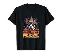 l'anniversaire de Mon Meilleur ami est Une fête Nationale T-Shirt