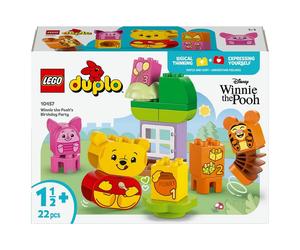 L'Anniversaire de Winnie l'Ourson LEGO DUPLO 10457 - Jouet Éducatif pour Tout-Petits