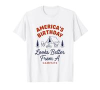 l'anniversaire des Amériques Semble Mieux Depuis Un Camping T-Shirt