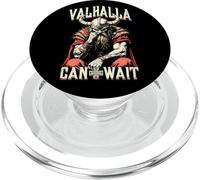 l'anniversaire d'un Viking, Valhalla, Peut Attendre la vieillesse d'un père Guerrier Nordique PopSockets PopGrip pour MagSafe