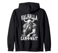 l'anniversaire d'un Viking, Valhalla, Peut Attendre la vieillesse d'un père Guerrier Nordique Sweat à Capuche