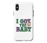 L'annonce de Grossesse I Got The Baby révèle Mardi Gras Coque pour iPhone X/XS