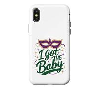 L'annonce de Grossesse I Got The Baby révèle Mardi Gras Coque pour iPhone X/XS