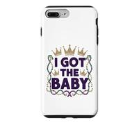L'annonce de Grossesse We Got The Baby révèle Mardi Gras Coque pour iPhone 7 Plus/8 Plus