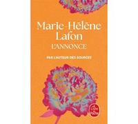 L'Annonce Marie-Hélène Lafon (Auteur)