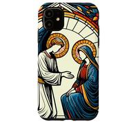 L'Annonciation, bénie sois-tu ? Luc 1:45 Sainte Marie catholique Coque pour iPhone 11