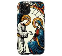 L'Annonciation, bénie sois-tu ? Luc 1:45 Sainte Marie catholique Coque pour iPhone 11 Pro