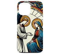 L'Annonciation, bénie sois-tu ? Luc 1:45 Sainte Marie catholique Coque pour iPhone 13 Pro Max