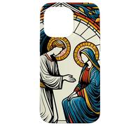L'Annonciation, bénie sois-tu ? Luc 1:45 Sainte Marie catholique Coque pour iPhone 14 Pro Max