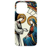 L'Annonciation, bénie sois-tu ? Luc 1:45 Sainte Marie catholique Coque pour iPhone 15 Pro Max