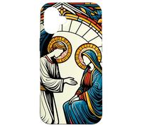 L'Annonciation, bénie sois-tu ? Luc 1:45 Sainte Marie catholique Coque pour iPhone 16 Plus