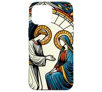 L'Annonciation, bénie sois-tu ? Luc 1:45 Sainte Marie catholique Coque pour iPhone 16 Pro Max