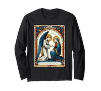 L'Annonciation, bénie sois-tu ? Luc 1:45 Sainte Marie catholique Manche Longue