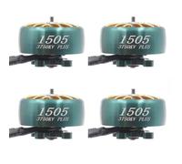 LANNRC 1505 Plus 2650kv 3750kv Lipo Moteur sans balais Arbre 1,5 mm 9N12P Convient pour RC FPV 6,3-10,2 cm Freestyle Racing Drones (4 pièces 1505 3750KV)