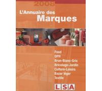 L'annuaire Des Marques - Edition 2008