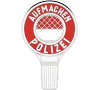 LANOLU Décapsuleur amusant avec ouverture de la police, mini truelle de police, cadeaux pour policiers et fans de police, cadeau de police, décapsuleur amusant