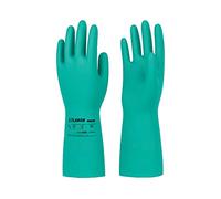 LANON 3 Paires de Gants Résistants aux Produits Chimiques en Nitrile, Gants de Protection Chimique, Résistant à Fortes Acide, Alcalins et D'huile, EN 374, L/9