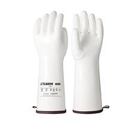 LANON 38 cm Gants de Four en Silicone, Résistants à la Chaleur pour la Cuisson et Les Grillades, Qualité Alimentaire, Doublure CoralAir, étanches, Cuisson, Barbecues, L/9