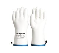 LANON Gants de cuisine en silicone liquide avec doigts, de qualité alimentaire, imperméables, antidérapants, pour barbecue, pâtisserie, 30,5 cm, L/9