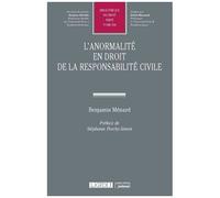 L'anormalité En Droit De La Responsabilité Civile