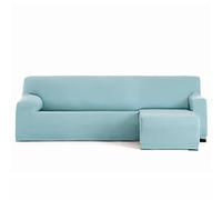 Lanovenanube Housse de canapé d'angle Bronx - accoudoir court droit - Couleur verte C04