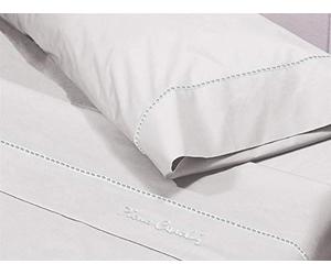 Lanovenanube Pierre Cardin Arcadia 105 Parure de lit en Coton pour lit de 105 cm Blanc
