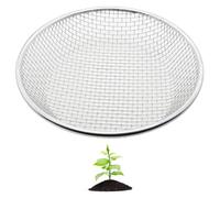 Lanovuto Tamis Jardinage 30 cm, Métal Tamis de Jardin à Mailles de 6 mm, Tamis Sable pour Terre, Compost, Semences