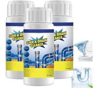 Lanoxie Deboucheur Canalisation, Cenmall Deboucheur Evier, Lanoxie Déboucheur Pro, Cenmall Pipe Dredging, Drain Unblocker, Powerful Sink & Drain Cleaner, Sink And Drain Unblocker Powder (3PC)