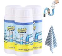 Lanoxie Deboucheur Canalisation,Lanoxie Déboucheur Pro,Lanoxies Deboucheur Evier,Pipeline Dredging Agent,Nettoyant Puissant Pour Canalisation,Pour Cuisine Et Salle De Bain,Sink Drain Cleaner (3Pcs)