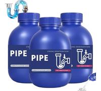 Lanoxie Déboucheur Evier Pro, 300g Pipe Bobo Pipeline Dredging Agent, Lanoxie Déboucheur De Canalisation, Pipe Bobo Drain Pipe Cleaner, Puissant Déboucheur à Action Rapide (3)