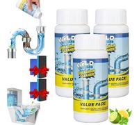 Lanoxie Déboucheur Pro, Deboucheur Canalisation, Nettoyant Puissant Canalisation, Sink Drain Cleaner Pour Canalisation pour la cuisine et la salle de bain (3PC)