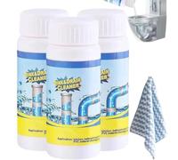 Lanoxie Déboucheur Pro,Lanoxie Deboucheur Canalisation,Deboucheur Canalisation,Deboucheur Evier,Nettoyant Puissant Canalisation,Sink Drain Cleaner Pour Canalisation,Toutes Canalisations (3PC)