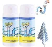 Lanoxie Déboucheur Pro, Lanoxie Deboucheur Evier, Pipeline Dredging Agent, Déboucheur Canalisation, Nettoyant Puissant Pour Canalisation, Pour Cuisine Et Salle De Bain, Sink And Drain Cleaner (2PC-1)