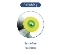 Lanpai-Kit De Polissage Diamant En Caoutchouc Pour Laboratoire Dentaire,2x26mm,T?Te De Polissage Pocerlien Contre-Indiqu?E,Mat?Riau Dentiste,Fraises De Forage - Type Extra-Fine
