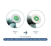 Lanpai-Kit De Polissage Diamant En Caoutchouc Pour Laboratoire Dentaire,2x26mm,T?Te De Polissage Pocerlien Contre-Indiqu?E,Mat?Riau Dentiste,Fraises De Forage - Type For Pocerlian