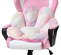 LANPEW Coussin pour Pattes de Chat,Coussin de siège Mignon Coussin pour Chaise canapé Paresseux Décoration extérieure Plancher Chaud Coussin Tapis Chaud Doux pour la Peau (Farbe, 70x70cm)