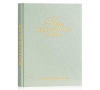 Lanpn Maman Raconte Moi Ton Histoire, Livre d'histoire de La Vie de Mère avec 270+ Questions, Fête des Mères Anniversaire Cadeau, Mom Story Book Journal Guidé Carnet de Souvenirs, Anglais, Vert Sauge