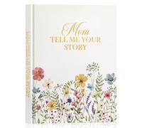 Lanpn Maman Raconte Moi Ton Histoire, Livre d'histoire de La Vie de Mère avec 270+ Questions, Mom Story Book Journal Guidé Carnet de Souvenirs, Fête des Mères Anniversaire Cadeau, Anglais