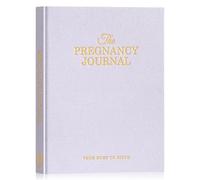 Lanpn Mon Journal de Grossesse, Livre Grossesse pour Future Maman, Carnet Grossesse 156 pages, Souvenirs Bébé Naissance, Cadeau Femme Enceinte Future Parents Pregnancy, Anglais, Violet
