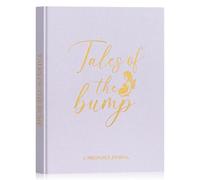 Lanpn Mon Journal de Grossesse, Livre Grossesse pour Future Maman, Carnet Grossesse 156 pages, Souvenirs Bébé Naissance, Cadeau Femme Enceinte Future Parents Pregnancy, Violet, Anglais