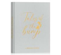 Lanpn Mon Journal de Grossesse, Livre Grossesse pour Future Maman, Carnet Grossesse 156 pages, Souvenirs Bébé Naissance, Cadeau Femme Enceinte Future Parents Pregnancy, Gris, Anglais