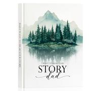 Lanpn Papa Raconte Moi Ton Histoire avec 300+ Questions, Livre d'histoire de La Vie de Papa, Dad Story Book Journal Guidé Carnet de Souvenirs, Fête des Pères Anniversaire Noël Cadeau, Arbre