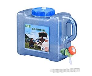 Lanru 5L-25L Reservoir Eau Camping Car Caravane - Jerrican d'eau Jerrican Alimentaire avec Robinet Et Poignée - Bidon d'eau pour Boire De l'eau Potable en Extérieu Camping Et Randonnée