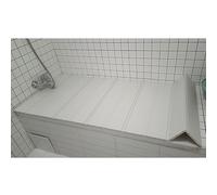 LANRUEU Étanche À La Poussière Baignoire Couverture, 1,2cm D'épaisseur Pliant Couverture D'isolation, Protège-poussière Ponts De Baignoire pour Étagère Table De Bain Douche(70x180x1.2cm)