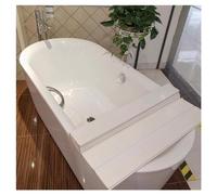 LANRUEU Extensible Ponts De Baignoire Protège-poussière Couverture, =Pliage D'isolation Épaisseur 0.6cm Multifonctionnel Support Rangement(80x135x0.6cm)