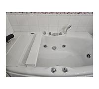 LANRUEU Pliant Baignoire Couverture, 0,6cm D'épaisseur PVC Panneau Anti-poussière, Isolation Ponts De Étagère Bain pour Table Douche(75x135x0.6cm)