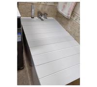 LANRUEU Pliant Ponts De Baignoire Anti Poussière Couverture Protège-poussière, PVC D'isolation Housses, 0,6cm D'épaisseur 22 Taille(70x135x0.6cm)