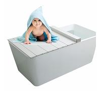 LANRUEU Pliante Polypropylène Couverture de Baignoire, Anti Poussière Isolation Ponts, Conseil Stockage pour La Détente Spa Familiale, Épaisseur 1cm(140x75x1cm)