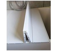 LANRUEU Tapis protège-Sol Couverture de Baignoire PVC Étanche Couvercle de Bain Ponts de Baignoire pour Maison, Pliante Ponts D'isolation de Baignoire pour Salle Bain Spa(75x105x1.2cm)